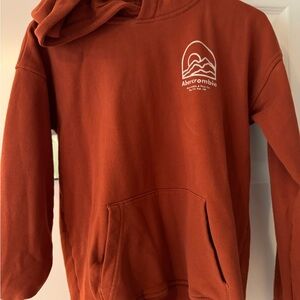 Abercrombie & Fitch Men's Rust Hoodie
